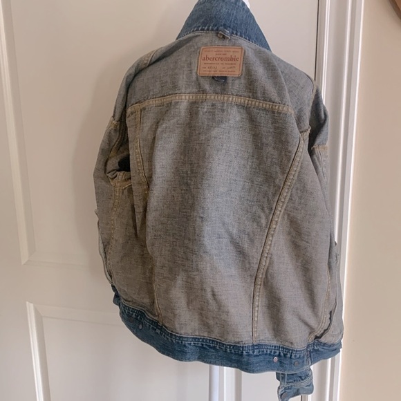 Abercrombie & Fitch Trucker Denim jacket XL - Picture 6 of 14